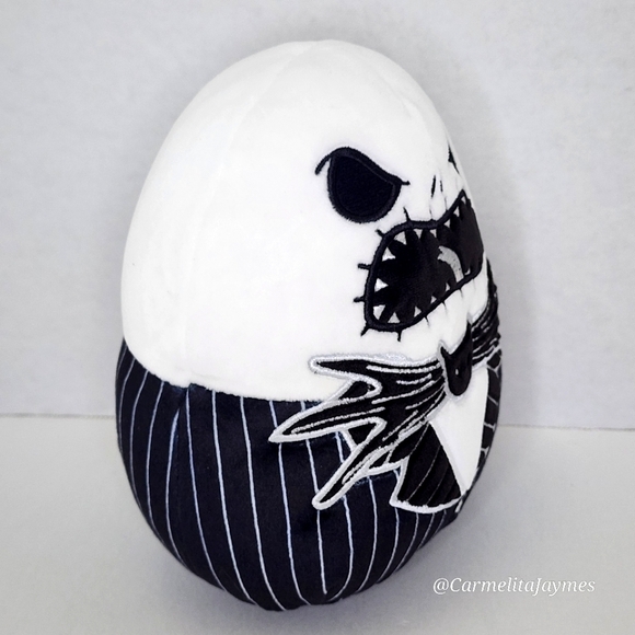 🎃 JACK SKELLINGTON 💀 Open Mouth Disney NBC X Squishmallow Halloween 2024 ☆ NWT - Picture 6 of 8